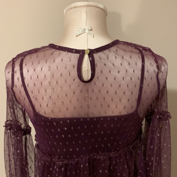 ART Class Girl Dress Size L (10-12). Sheer with Lining- Like New Dress. - Picture 5 of 11